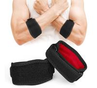 ACWOO Tennis Elbow Support Strap for Men Women, Adjustable Golfers Elbow Support Compression Pad, Comfy Elbow Support for Rapid Pain Relief & Recovery, Elbow Brace for Sports, Fitness, & Daily Work