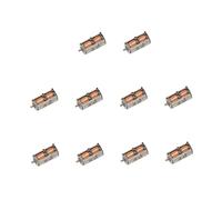 Acxico 10Pcs DC 5V 2-Phase 4-Wire Micro Mini Ultra-Tiny 4mm Precision Small Electric Stepper Motor Small Motor DIY