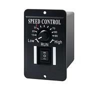 Acxico 1Pcs 12V 24V 36V 48V PWM DC Motor Speed Controller Reversible Switch 6A Regulator