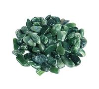 Acxico 200g Natural Green Jade Loose Stone Freefrom Beads Tumbled Gemstone Chip