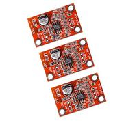 Acxico 3Pcs AD828 Stereo Dynamic Microphone Preamplifier Board Pickup Module DC 3.8V-15V MIC Preamp Module