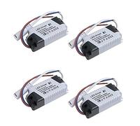 Acxico 4 pcs LED Driver 8/12/15/18/21W Power Supply Dimmable Transformer Waterproof LED Lig