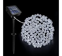 Acxilexy Solar Fairy Lights Outdoor, 39ft 100 LED Solar Fairy String Lights, Waterproof Solar String Lights, 8 Modes Copper Wire Solar Lights for Tree Wedding Garden Christmas Party