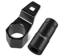 Acymner 19mm Harmonic Balancing Socket Kit and 50mm Crank Pulley Wrench, Crankshaft Pulley Removal Tool Compatible with Honda Engines Compatible with Acura Engines