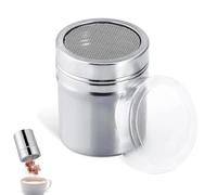 Aczyqws 1 pcs chocolate shaker for cappuccino,Flour Shaker,Chocolate Shaker for Cappuccino,Fine Mesh Flour Duster for Baking Cooking,Icing Sugar Salt Cocoa Flour Coffee Shaker Sifter for Kitchen Craft