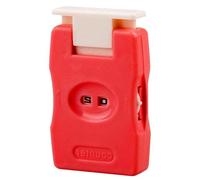 Aczyqws 1 pcs Row counters for Knitting,Plastic Knitting Crochet Stitch Marker Row Counter Manual Stitch Counter for Home, Travel (Red)