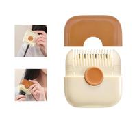 Aczyqws 2 in 1 Hair Trimmer Comb,Split End Removal & Hair Styling Tool, Mini Portable Hair Breakage Tool, Dual-Sided Design with Cover, for Thinning Hair Cutting and Styling Scissors Hairdressing