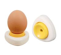 Aczyqws 2 Pcs Egg Pricker for Boiled Eggs, Semi-Automatic Egg Piercer, Pinhole Egg Piercer, Safety & Easily Kitchen Pricker, Egg Opener, Egg Pricker for Raw, Soft, Hard Boiled Egg