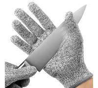 Aczyqws Premium Cut Resistant Gloves Food Grade - Level 5 Protection; Ambidextrous; Machine Washable; Superior Comfort and Dexterity; Lightweight Protective Gloves; Complimentary eBook