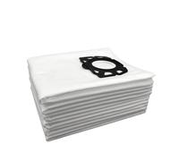 AD-6 PCS 12PCS Vacuum Cleaner Dust Bags。 Compatible for Karcher MV4 MV5 MV6 WD4 WD5 WD6 WD4000-WD5999 (Color : White 1 set)