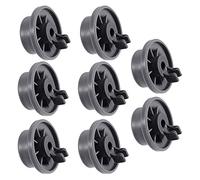 AD-8Pcs Dishwasher Wheel Durable 165314 Dishwasher Lower Rack Wheel Replacement Fit for Whirlpool and Kenmore Dishwasher