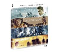 Ad Astra + Seul sur Mars + Prometheus + Sunshine-Coffret 4 Films [Blu-Ray]