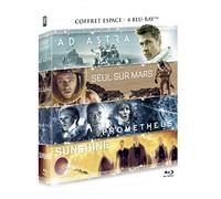 Ad Astra + Seul sur Mars + Prometheus + Sunshine-Coffret 4 Films [Blu-Ray]