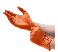 AD-BCrbgen Thorn Proof Gardening Gloves Arm Defense For Women Men Comfortable Flexible Design Essential Protective Gear Garden Tasks (Diamond Orange 50PCS,L 2pcs)