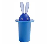 AD-BCrbgen Toothpick Organizer Reusable Rabbit Toothpick Box PVC Storage Lovely Self-Picking Rabbit Toothpick Holder (Color : Blue)