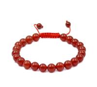 AD Beads Unisex 8mm Gemstone Bracelets Healing Macrame Adjustable 7-9 Inches || wear this healing natural gemstone bracelet help to erase your pain and fear || recover your energy|||, 3, Stone,