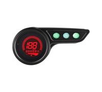 AD Fuel Meter Digital Motorcycle Odometer Speedometer Adjustable Speed Km/h MPH Colors Display