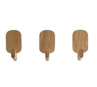 Ad Hook Wall hook Set of 3 solid wood Zeitraum - ZEITRAUM AD HOOK EICHE