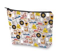 AD Inspired Gift I Don't Understand The Question Makeup Bag TV Lovers Gift Vintage Movie Canvas Zipper Pouch (Understand The Question)
