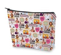 AD Inspired Gift Tunnel of Love Makeup Bag TV Lovers Gift Vintage Movie Canvas Zipper Pouch (Tunnel of Love)