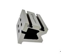 AD INTERNATIONAL Cast Iron Angle Plate - 3" X 3" X 5" (75 X 75 X 125 MM) T-slotted - Ground Finish on Working Surface