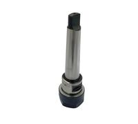 AD INTERNATIONAL ER20 Collet Adopter - MT2 Shank - M10 x 1.5 Drawbar Thread - Tool Steel - Milling Machine Collet Adapter