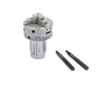 AD INTERNATIONAL Lathe Spindle Adapter Fits Shopsmith Mark V 5/8" Spindle to M12 x 1 Thread 50 mm 3 Jaw Self-Centering Chuck