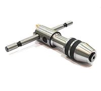 AD INTERNATIONAL Reversible Ratchet Adjustable Tap Wrench Machine Tools ((1/4'' to 1/2''(6.0 to 12.0 mm))