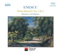 Ad Libitum Quartet – Enescu: String Quartets Nos. 1 and 2 – CD – NAXOS