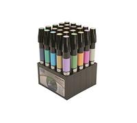 AD Marker The Original Chartpak, Tri-Nib, 25 Assorted Architectural Colors in Tabletop Cube, 1 Each (J)