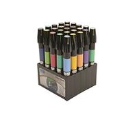 AD Marker The Original Chartpak, Tri-Nib, 25 Assorted Art Director Colors in Tabletop Cube, 1 Each (K)