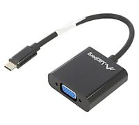 AD-UC-VG-01 adapter USB 3.1 USB C male, VGA female nickel-plated 0.15 m LANBERG