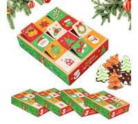 Ad-vent Cale-ndar Boxes,5 Empty Christmas Countdown To Fill Yourself DIY | Fill With Sweets,Messages,tre-ats,Reusable Yearly,Winter Craft,Kids Adults,Party Favors,Holiday Gathering,Home Decor