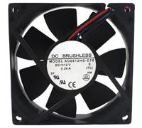 AD0812HS-C76 8CM Slim Speed Detect Fan, 8020 DC12V 0.24A 3-Wire RPM Feedback Silent Axial Cooling Fan