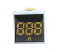 AD101 22VMS LED Digital Panel Meter for Real-Time AC Voltage Display in Machinery and Transformer Applications (Yellow)