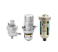 AD402-04 AD-5 AS6D Air Pump Automatic Drain Air Compressor Air Storage Tank Oil-Water Separator Pneumatic Drain Valve(With Pc10-04,AD402-04)