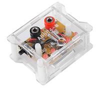 AD584KH High Precision 4 - Channel Voltage Reference Module, 2.5V/5V/7.5V/10V Output with LED Indicators, Transparent Case, USB Rechargeable for Lab and Circuit Testing