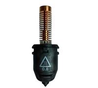 AD5M Advanced 3D Printer Nozzle for 5M Printer Creative Project 0.25/0.4/0.6/0.8mm Hardeden Stainless Steel