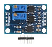 AD620 Voltage Amplifier Module, High Precision Adjustable Gain Signal Magnifier with Zero Adjustment 3 to 11V Input and Negative Output for Sensor Measurement Resin 32 x 22mm 1Pc
