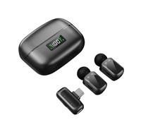 AD6976D MIni Lavalier Microphone 2 4G Wireless Mic Transmitter Receiver Auto Connect for Sound Recording