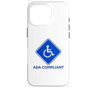 ADA Compliant Accessibility Disabled Compliance Accessible Case for iPhone 16 Pro