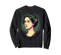 Ada Lovelace Code Like A Girl Sweatshirt