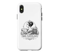 Ada Lovelace First Programmer Portrait Science Pioneer Case for iPhone X/XS