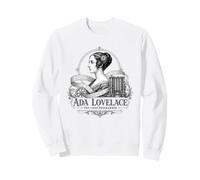 Ada Lovelace First Programmer Portrait Science Pioneer Sweatshirt