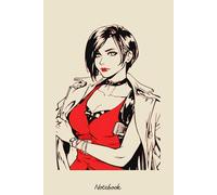 Ada Wong Resident Evil Notebook: Notebook Lined 6x9 120 Pages College Ruled - For Girls, Students, Teachers, Staff, Perfect Gift