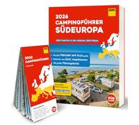 ADAC Campingführer Südeuropa 2026: Mit Gutscheincode: 1 Jahr PINCAMP Camping App kostenlos (Wert: 11,99 EUR)