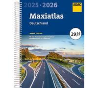 ADAC Maxiatlas 2025/2026 Deutschland 1:150.000: Straßenatlas und Autoatlas mit Spiralbindung