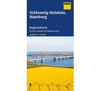 ADAC Regionalkarte 01 Schleswig-Holstein, Hamburg 1:150.000