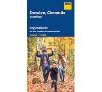 ADAC Regionalkarte Blatt 10 Dresden, Chemnitz 1:150.000: Erzgebirge