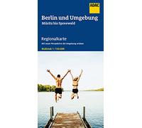 ADAC Regionalkarte Blatt 6 Berlin und Umgebung 1:150 000: Müritz bis Spreewald